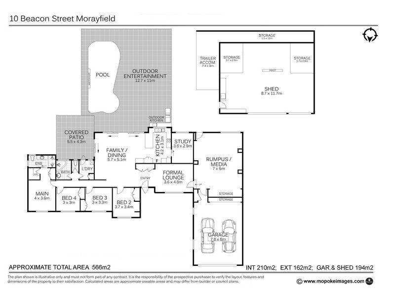 10 Beacon St, Morayfield QLD 4506 Floorplan
