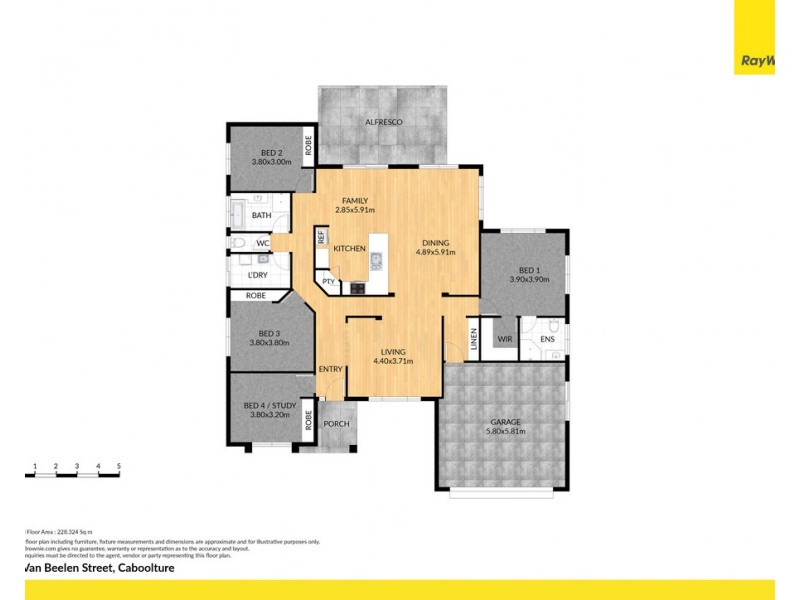 8 Van Beelen Street, Caboolture QLD 4510 Floorplan