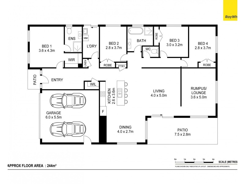 57 Cardinal Cct, Caboolture QLD 4510 Floorplan