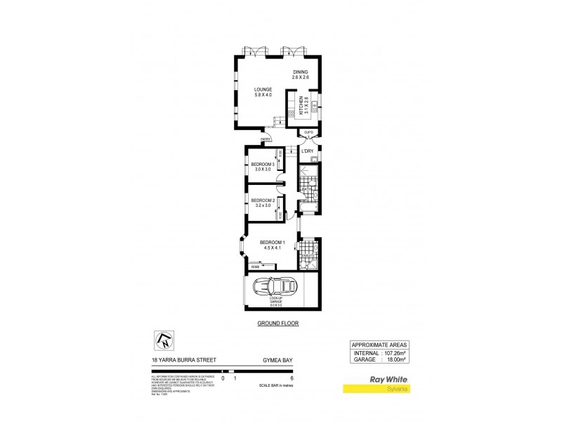 18 Yarra Burra Street, Gymea Bay NSW 2227 Floorplan