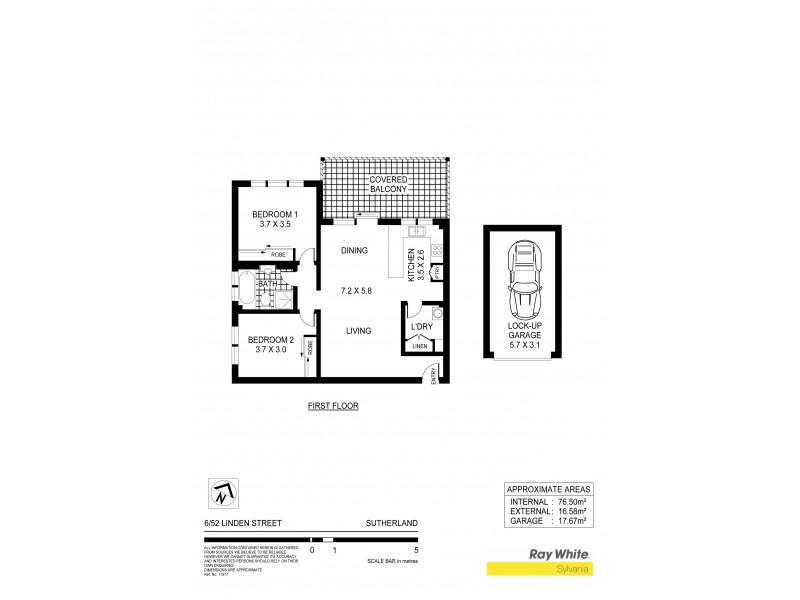 6/52-58 Linden Street, Sutherland NSW 2232 Floorplan