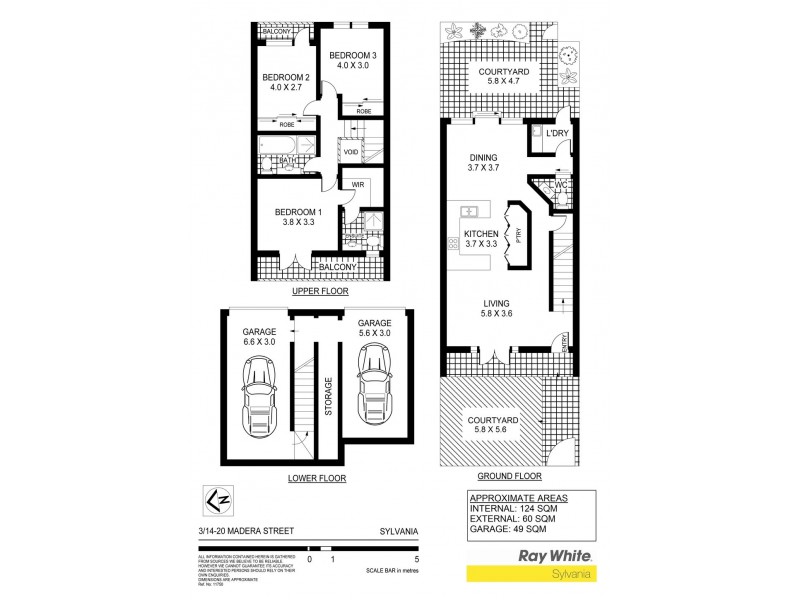 3/14-20 Madeira Street, Sylvania NSW 2224 Floorplan