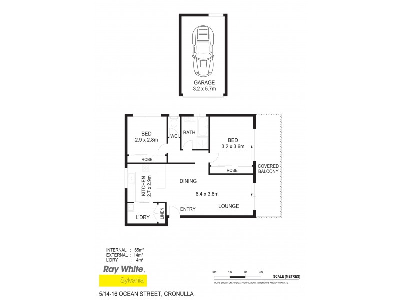5/14-16 Ocean Street, Cronulla NSW 2230 Floorplan