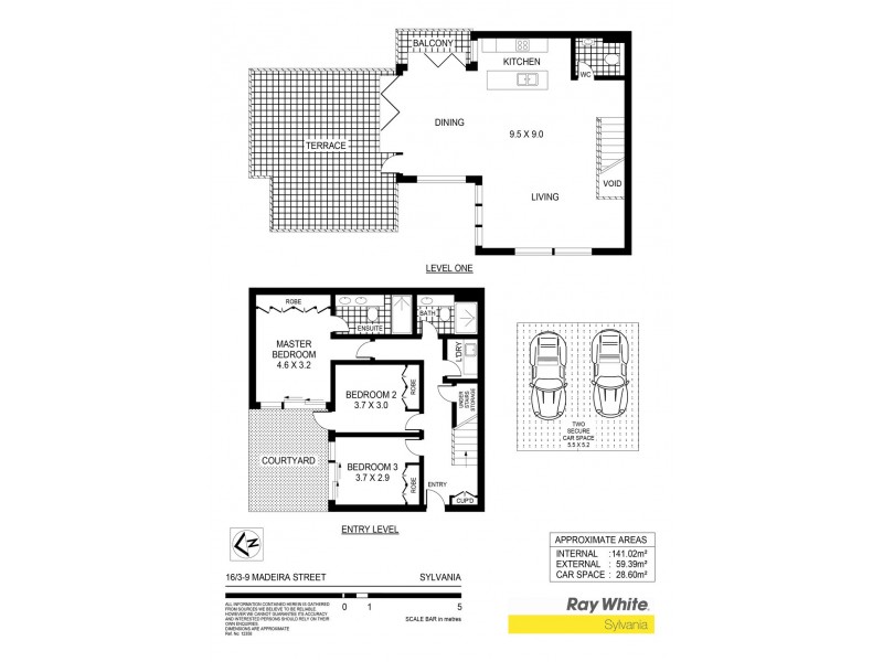 16/3-9 Madeira Street, Sylvania NSW 2224 Floorplan