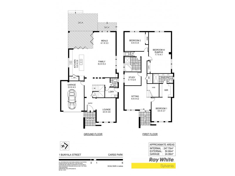 1 Bunyala Street, Carss Park NSW 2221 Floorplan