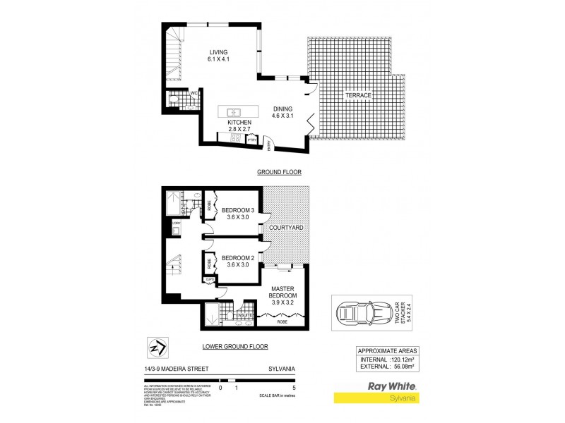 14/3-9 Madeira Street, Sylvania NSW 2224 Floorplan