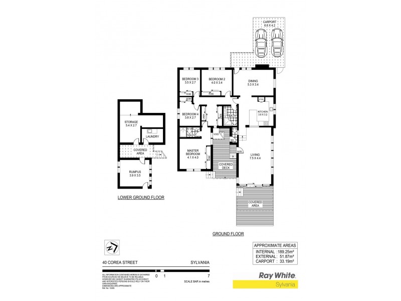 40 Corea Street, Sylvania NSW 2224 Floorplan