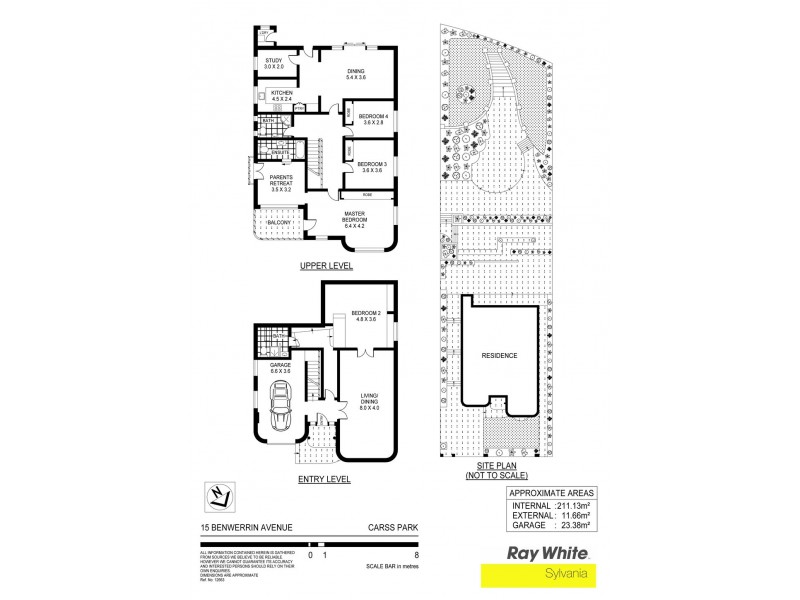 15 Benwerrin Avenue, Carss Park NSW 2221 Floorplan