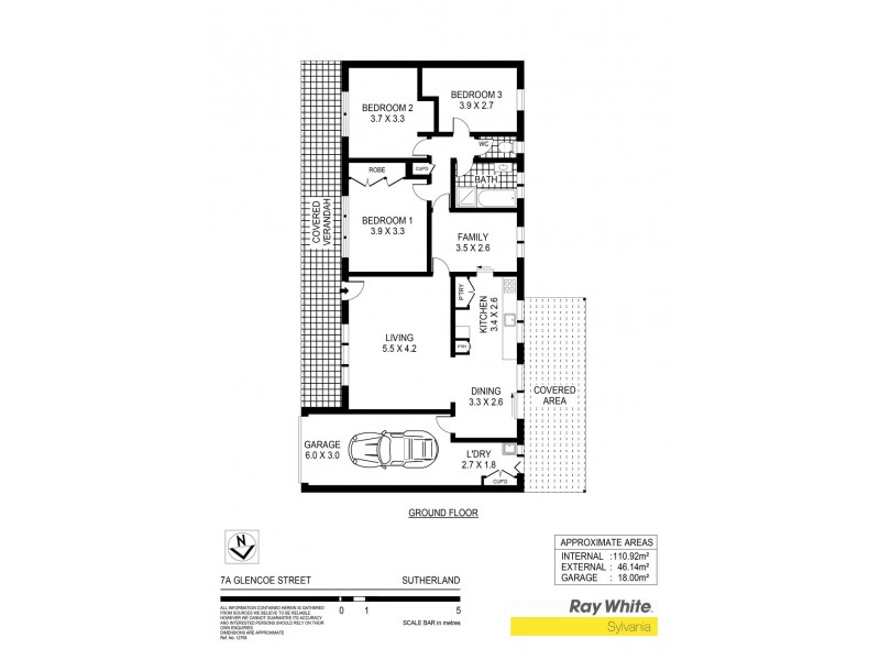 7A Glencoe Street, Sutherland NSW 2232 Floorplan