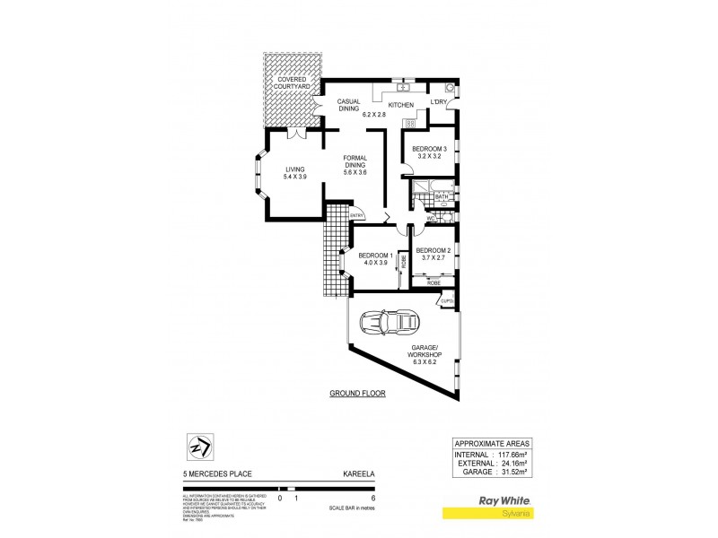 5 Mercedes Place, Kareela NSW 2232 Floorplan