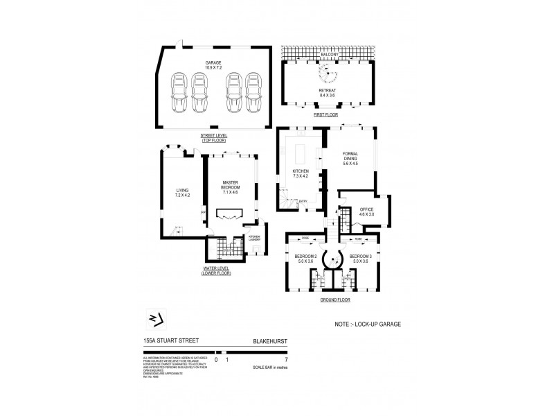 155A Stuart Street, Blakehurst NSW 2221 Floorplan