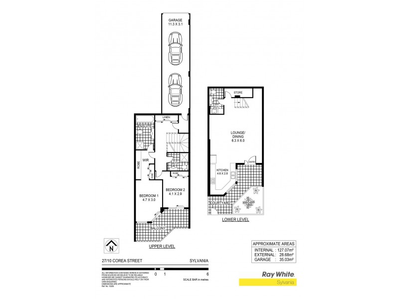 27/10 Corea Street, Sylvania NSW 2224 Floorplan