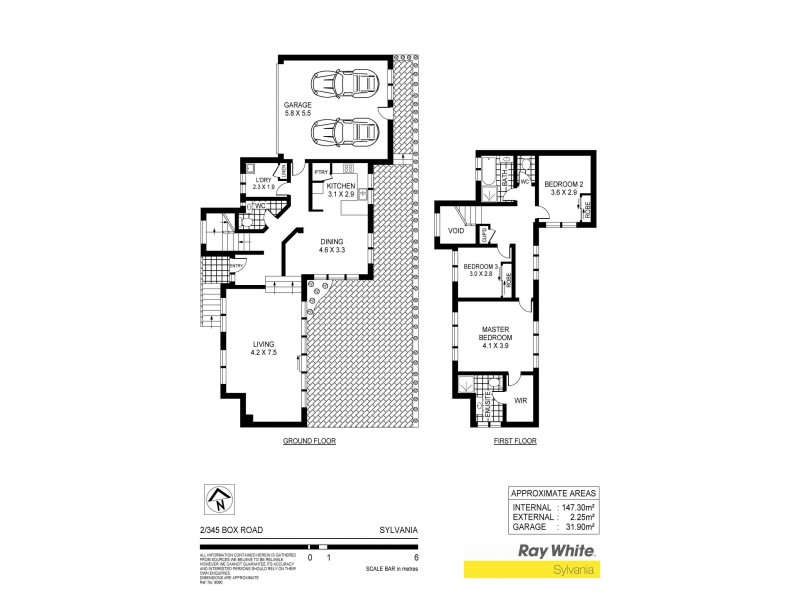 2/345 Box Road, Sylvania NSW 2224 Floorplan
