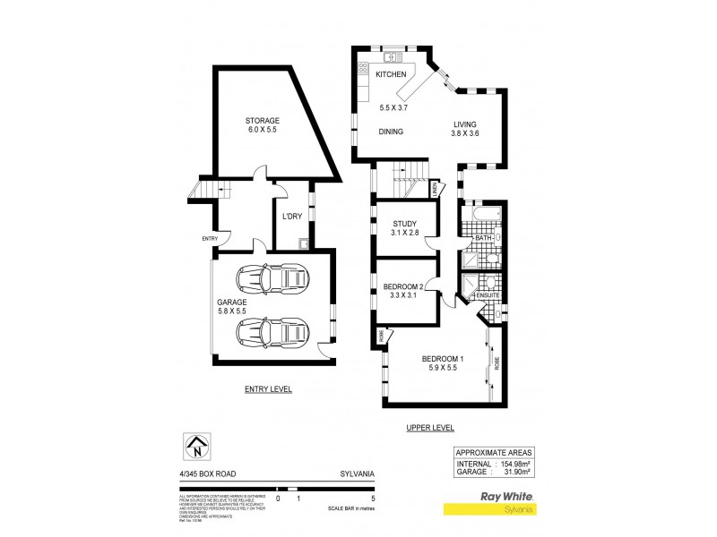 4/345 Box Road, Sylvania NSW 2224 Floorplan