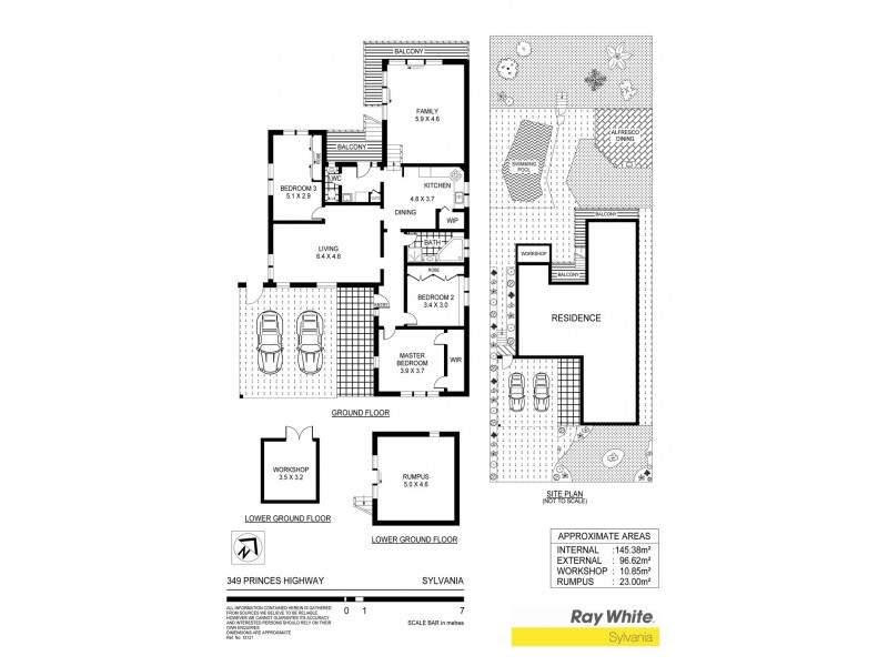 349 Princes Highway, Sylvania NSW 2224 Floorplan