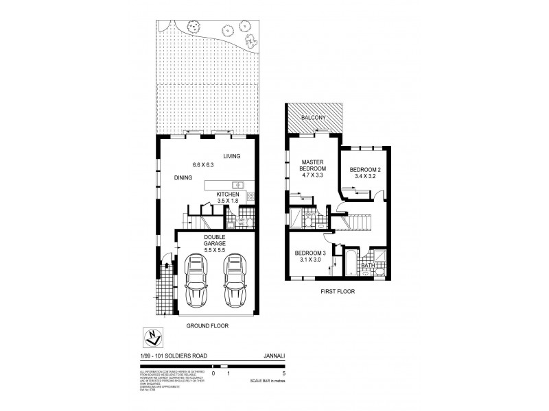 1/99-101 Soldiers Road, Jannali NSW 2226 Floorplan
