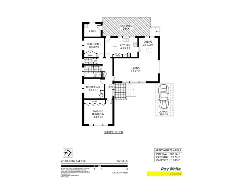 37 Buderim Avenue, Kareela NSW 2232 Floorplan