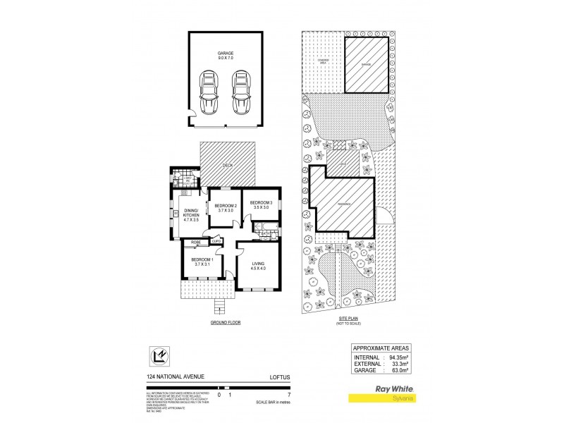 124 National Avenue, Loftus NSW 2232 Floorplan