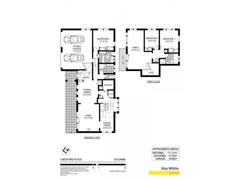 4 Bedford Place, Sylvania NSW 2224 Floorplan