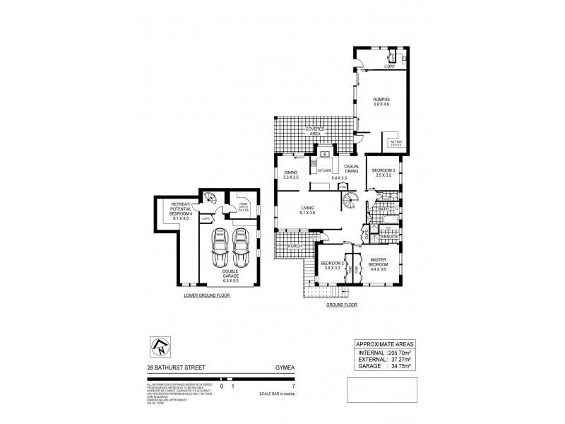 28 Bathurst Street, Gymea NSW 2227 Floorplan