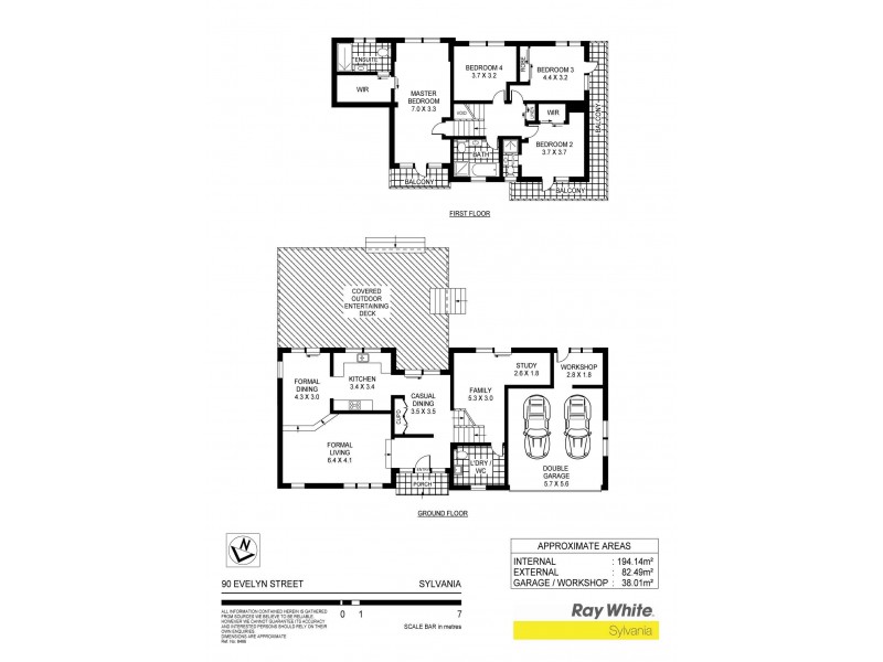 90 Evelyn Street, Sylvania NSW 2224 Floorplan