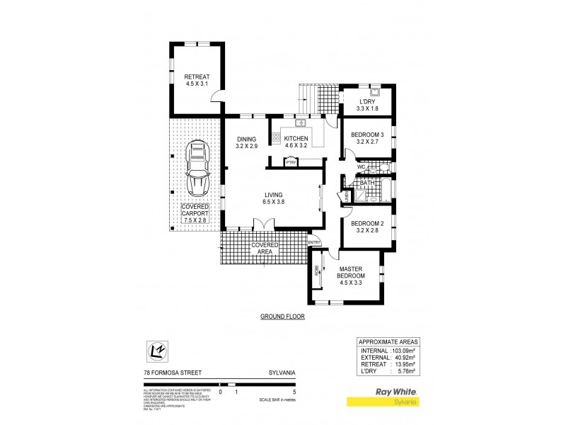 78 Formosa Street, Sylvania NSW 2224 Floorplan