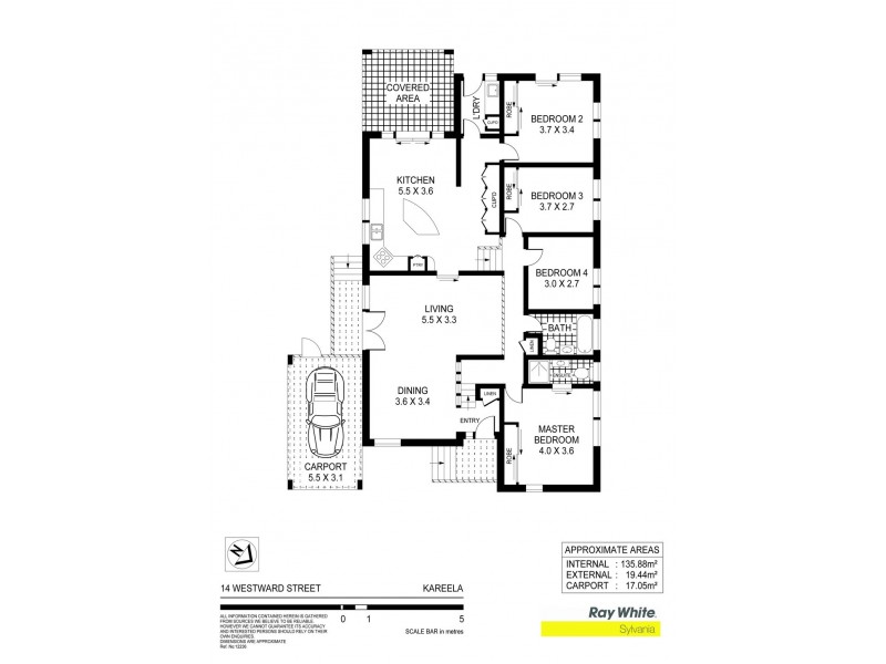 14 Westward Street, Kareela NSW 2232 Floorplan