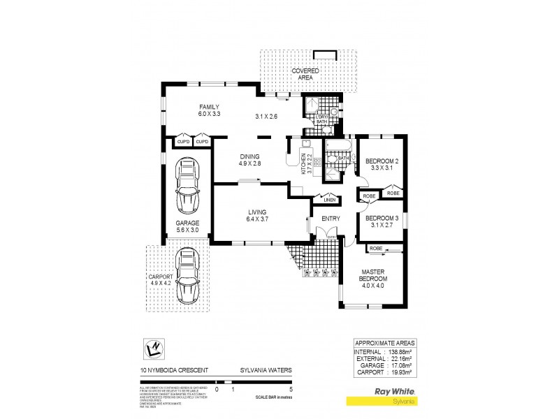 10 Nymboida Crescent, Sylvania Waters NSW 2224 Floorplan