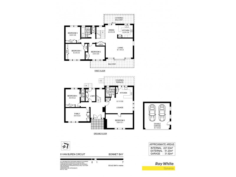 8 Van Buren Circuit, Bonnet Bay NSW 2226 Floorplan