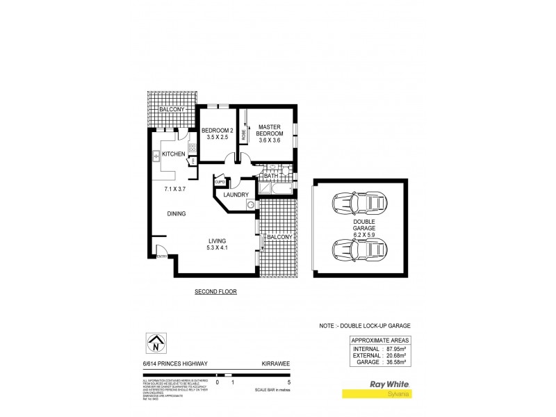 6/614 Princes Highway, Kirrawee NSW 2232 Floorplan