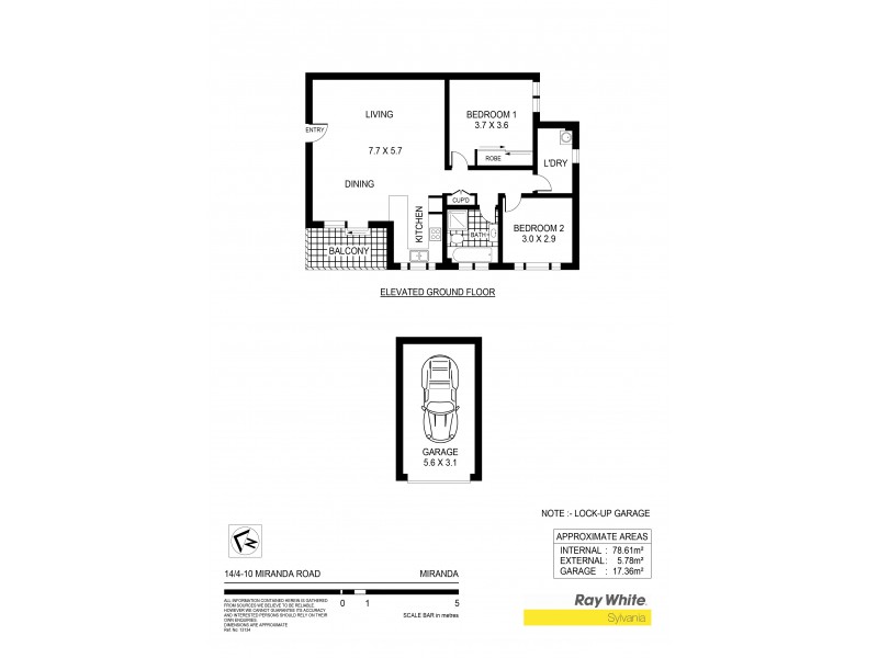 14/4-10 Miranda Road, Miranda NSW 2228 Floorplan
