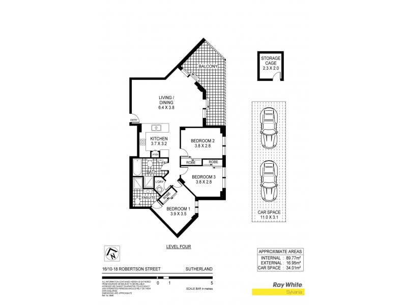 16/10-18 Robertson Street, Sutherland NSW 2232 Floorplan