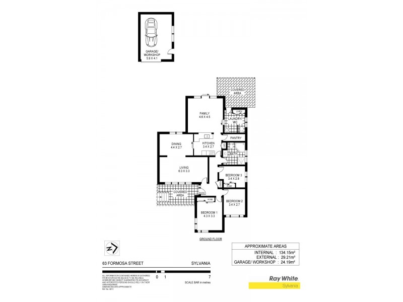 63 Formosa Street, Sylvania NSW 2224 Floorplan
