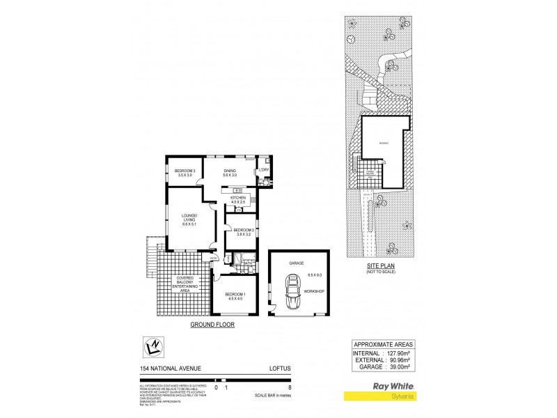 154 National Avenue, Loftus NSW 2232 Floorplan