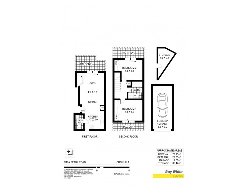 9/17A-19 Searl Road, Cronulla NSW 2230 Floorplan