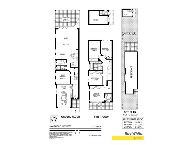 3A Craigholm Street, Sylvania NSW 2224 Floorplan