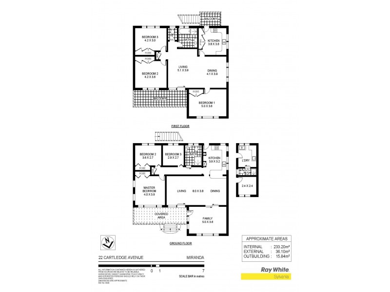 22 Cartledge Avenue, Miranda NSW 2228 Floorplan