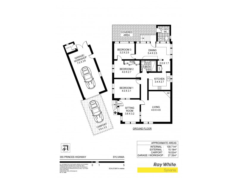 355 Princes Highway, Sylvania NSW 2224 Floorplan