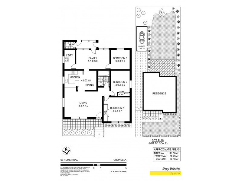 66 Hume Road, Cronulla NSW 2230 Floorplan