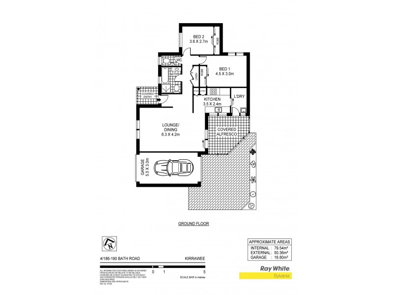 4/186-190 Bath Road, Kirrawee NSW 2232 Floorplan