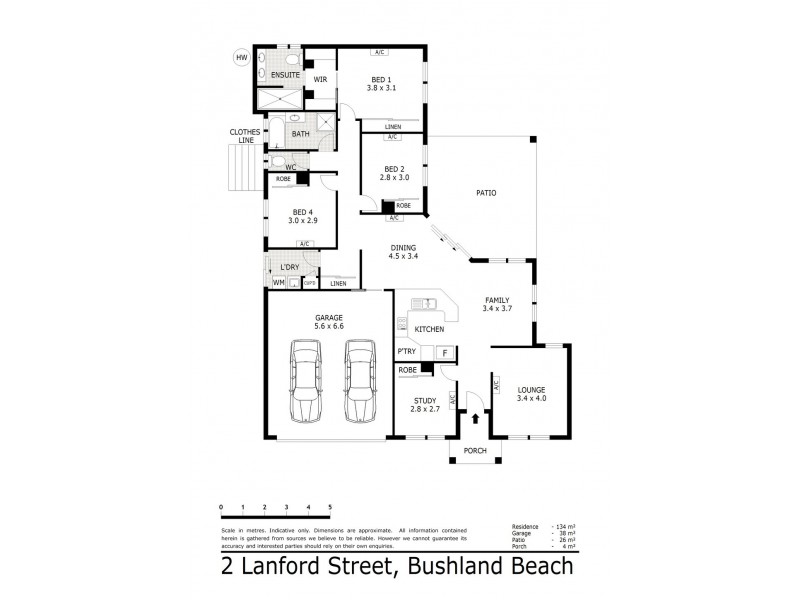 2 Lanford Street, Bushland Beach QLD 4818 Floorplan
