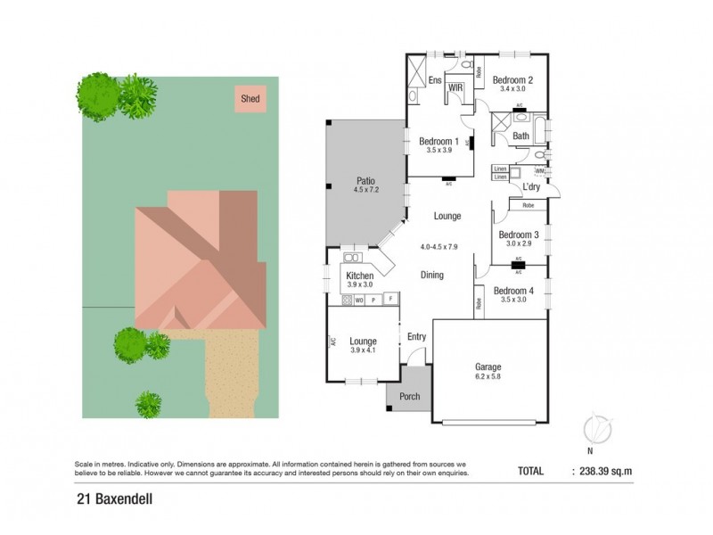 21 Baxendell Place, Bushland Beach QLD 4818 Floorplan