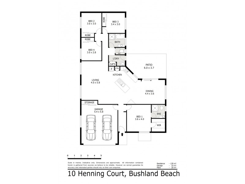 10 Henning Court, Bushland Beach QLD 4818 Floorplan