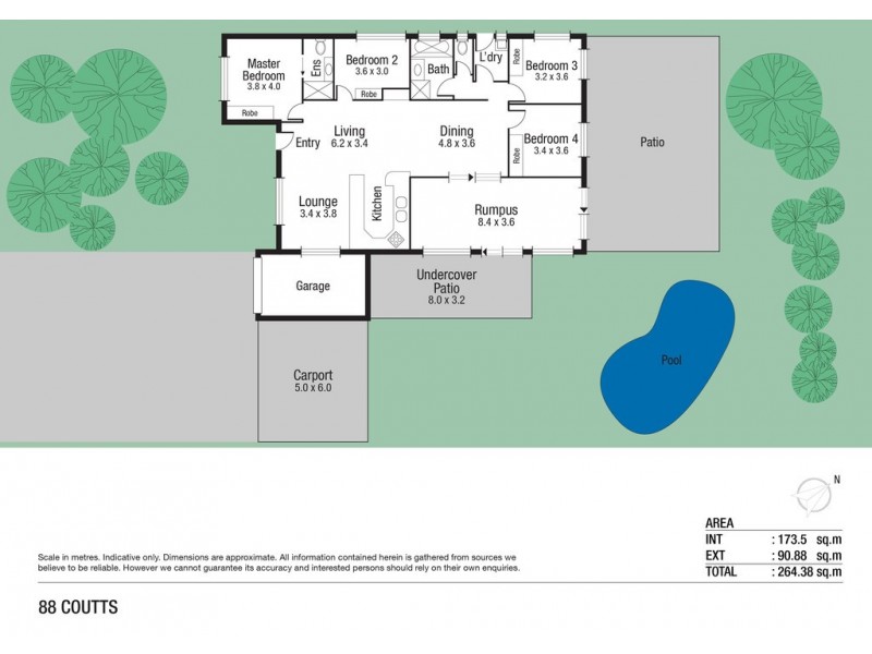 88 Coutts Drive, Bushland Beach QLD 4818 Floorplan