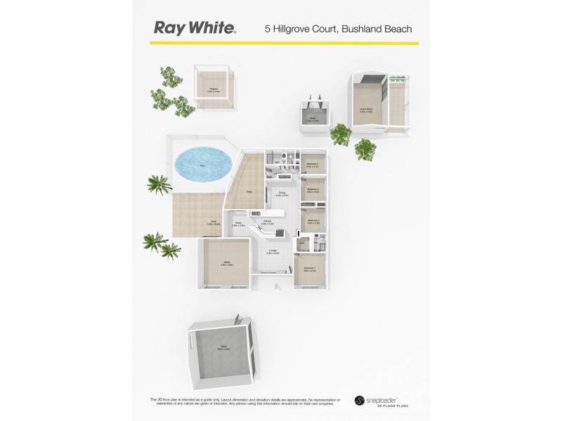 5 Hillgrove Court, Bushland Beach QLD 4818 Floorplan