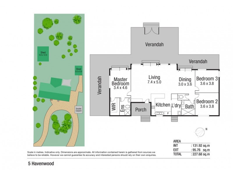 5 Havenwood Drive, Mount Low QLD 4818 Floorplan