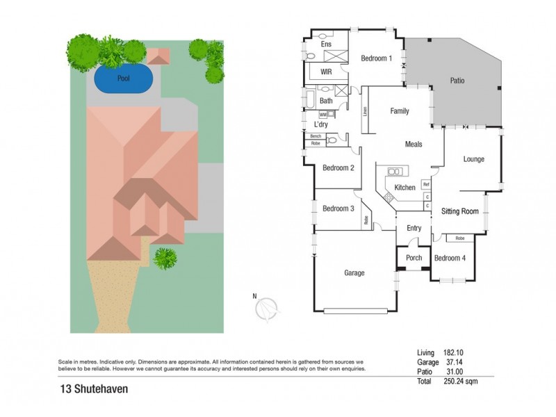 13 Shutehaven Circuit, Bushland Beach QLD 4818 Floorplan