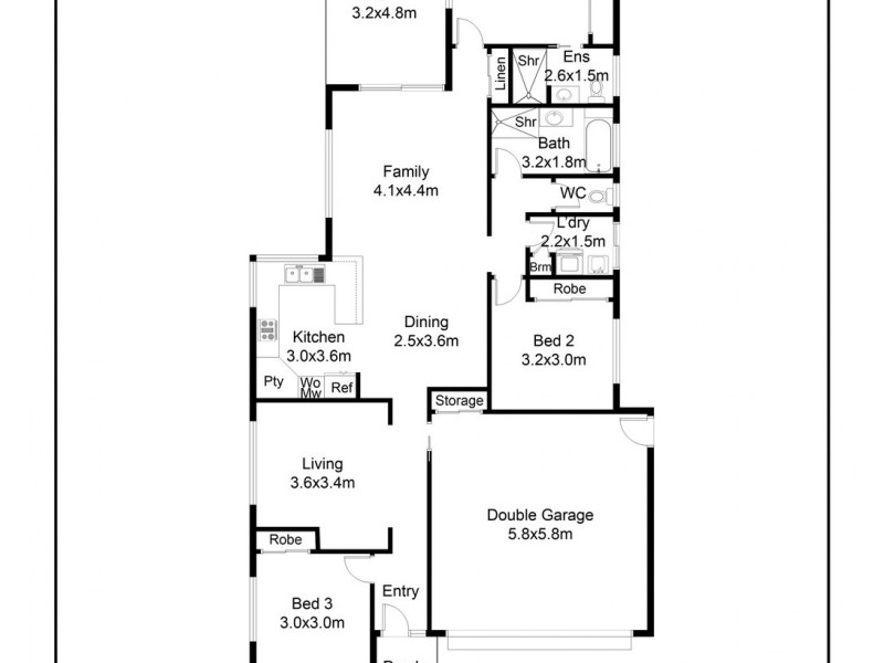 34 Dampier Crescent, Burdell QLD 4818 Floorplan