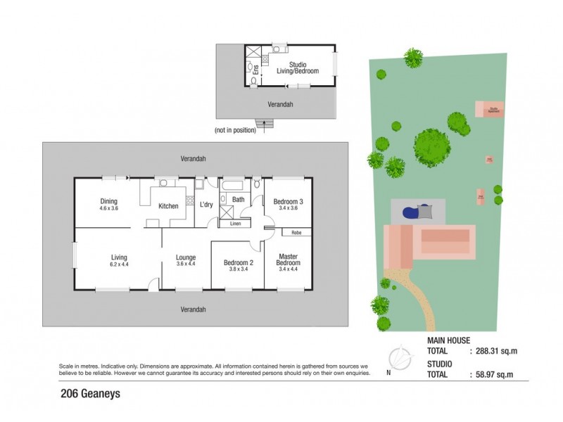 206 Geaney Lane, Deeragun QLD 4818 Floorplan