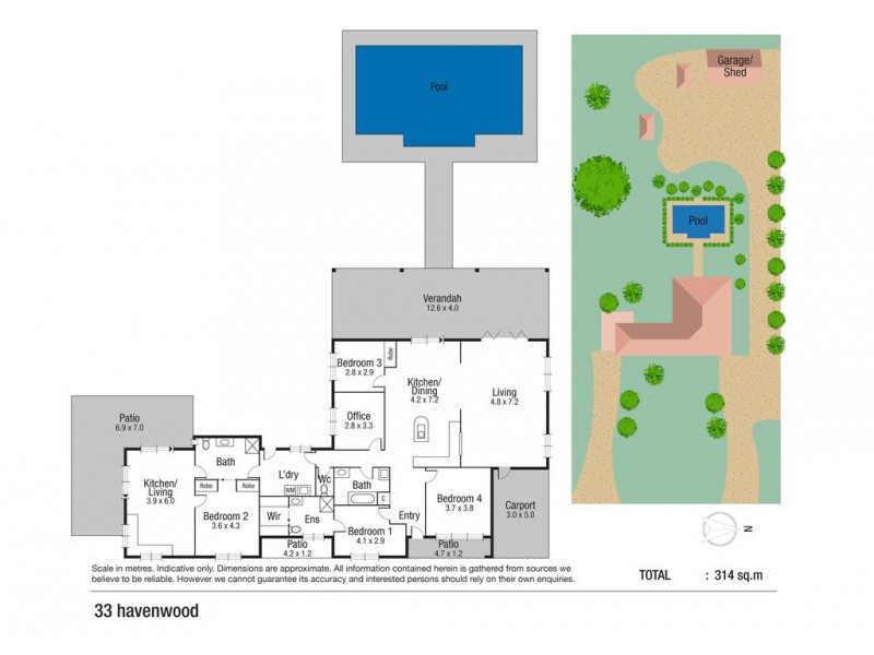 33 Havenwood Drive, Mount Low QLD 4818 Floorplan